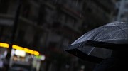 Καταιγίδες και χαλάζι στον Βόλο