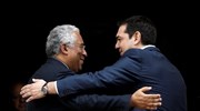 Greek, Portuguese PMs sign joint declaration to cooperate against austerity policies