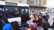 Περίπου 60 άτομα αναχώρησαν από Πειραιά για το κέντρο στον Σκαραμαγκά