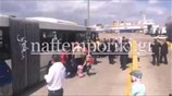 Μεταφορά προσφύγων στο Σκαραμαγκά