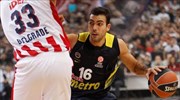 Euroleague: Ηγέτης ο Σλούκας στη νίκη της Φενέρμπαχτσε με Ρεάλ