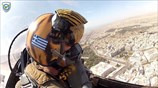 Διέλευση Μικτού Σχηματισμού Αεροσκαφών πάνω από τον Ιερό Βράχο της Ακρόπολης