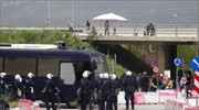 Επεισοδιακή επιχείρηση απομάκρυνσης προσφύγων από την Εγνατία