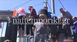 Συγκέντρωση εκπαιδευτικών στο υπουργείο Παιδείας (UPD)