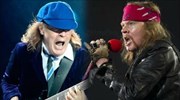 AC/DC: Ο Axl Rose στο μικρόφωνο του θρυλικού συγκροτήματος