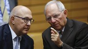 Schäuble, Sapin in Greek program; both insist on IMF role