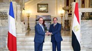 Συμφωνίες ύψους 2 δισ. υπέγραψαν Γαλλία - Αίγυπτος