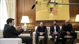 Συνάντηση του Πρωθυπουργού με τους βραβευμένους με Πούλιτζερ Έλληνες φωτορεπόρτερ