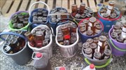 Συλλήψεις για λαθραία αλκοολούχα ποτά στο Περιστέρι