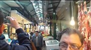 Αποδοκιμασίες κατά κλιμακίου του ΣΥΡΙΖΑ στην κεντρική αγορά της Θεσσαλονίκης