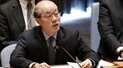 Συρία: Κατά της χρήσης στρατιωτικών μέσων ο μόνιμος αντιπρόσωπος της Κίνας στον ΟΗΕ