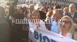 Δικηγόροι στο συλλαλητήριο ενάντια στο ασφαλιστικό - φορολογικό νομοσχέδιο