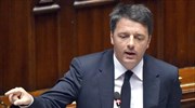 Κέρδισε την ψήφο εμπιστοσύνης για το σύμφωνο συμβίωσης στη Βουλή ο Ρέντσι