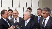 Η νέα κυβέρνηση της Βραζιλίας απορρίπτει τις επικρίσεις για την παραπομπή της Ρουσέφ