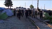 Χημικά και πετροπόλεμος στην Ειδομένη
