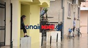 Πλημμύρες από την κακοκαιρία στο Μεσολόγγι
