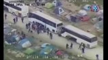 Πλάνα αστυνομικής επιχείρησης στην Ειδομένη από το ελικόπτερο της ΕΛ.ΑΣ.