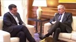 Συνάντηση του Πρωθυπουργού με τον Ευρωπαίο Επίτροπο Μετανάστευσης