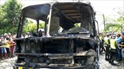 Δύο νεκροί από πυρκαγιά σε λεωφορείο στην Αλβανία