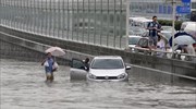 Συνεχίζονται οι σφοδρές βροχοπτώσεις στη νότια Κίνα