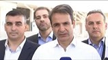 Η δήλωση του Κυρ. Μητσοτάκη από το Ελληνικό