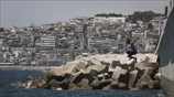 Βουτιές από την προκυμαία του Π. Φαλήρου