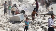 Τουλάχιστον 15 άμαχοι νεκροί από βομβαρδισμούς της συριακής αεροπορίας στο Χαλέπι