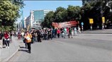 Θεσσαλονίκη: Πορεία αλληλεγγύης στους κατηγορούμενους για τον εμπρησμό στην «Ελληνικός Χρυσός»