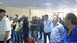 Το αμαξοστάσιο της ΟΣΥ επισκέφθηκε ο Δ. Κουτσούμπας