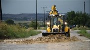 Ροδόπη: Καταστροφές σε καλλιέργειες από τη νεροποντή
