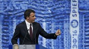 Ρέντσι υπέρ Χίλαρι, επαναπροσέγγισης με Ρωσία και μεταρρύθμισης Ε.Ε.