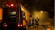 Θεσσαλονίκη: Πυρκαγιά σε αντιπροσωπεία αυτοκινήτων