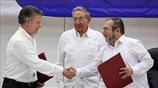 Κολομβία και FARC υπέγραψαν την ιστορική κατάπαυση του πυρός