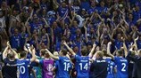 Euro 2016: Οι Ισλανδοί γιορτάζουν τη νίκη επί της Αγγλίας