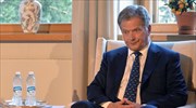 «Όχι» σε πτήσεις με κλειστούς αναμεταδότες στη Βαλτική, λέει ο πρόεδρος της Φινλανδίας