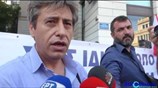 Έξω από το ΤΑΙΠΕΔ οι εργαζόμενοι σε τρένα και μέσα σταθερής τροχιάς