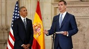 Επίσκεψη-αστραπή του Μπαράκ Ομπάμα στην Ισπανία