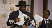 Άμεση κατάπαυση του πυρός διέταξε ο πρόεδρος του Νότιου Σουδάν