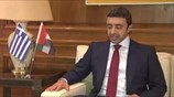 Συνάντηση Αλ. Τσίπρα με τον ΥΠΕΞ των Ηνωμένων Αραβικών Εμιράτων