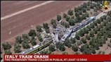 Σύγκρουση τρένων στη νότια Ιταλία