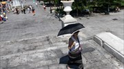 Σε υψηλά επίπεδα και σήμερα η θερμοκρασία