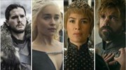 «Game of Thrones»: 23 υποψηφιότητες στα τηλεοπτικά βραβεία Emmy