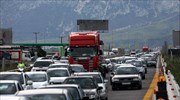 Στην κυκλοφορία δύο λωρίδες της Αθηνών - Λαμίας προς Αθήνα μετά το τροχαίο