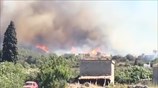 Δύσκολη μάχη με τις φλόγες στο Σελάκανο Ιεράπετρας