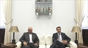 Συνάντηση Κυριάκου Μητσοτάκη – Ευάγγελου Μεϊμαράκη