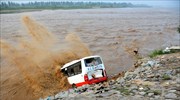 Κίνα: 26 νεκροί και 34 αγνοούμενοι λόγω των σφοδρών βροχοπτώσεων στην επαρχία Χεμπέι