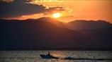 Ηλιοβασίλεμα στο Ναύπλιο