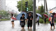 Κίνα: 164 νεκροί από τις σφοδρές βροχοπτώσεις