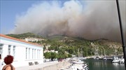 Συνεχίζει το καταστροφικό της έργο η πυρκαγιά στη βόρεια Εύβοια