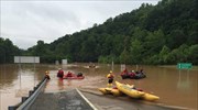 Τουλάχιστον ένας νεκρός και δύο αγνοούμενοι σε πλημμύρες στο Μέριλαντ των ΗΠΑ